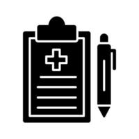 Medical Record Vector Icon