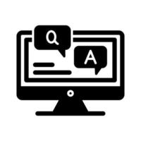 Faq Vector Icon