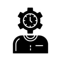 icono de vector de tiempo