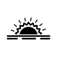 Sunshine Vector Icon