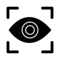 Eye Scan Vector Icon