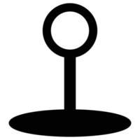 Location marker which can easily  modify or edit vector