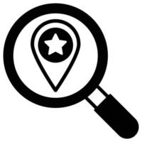 mejor búsqueda de ubicación que puede modificar o editar fácilmente vector