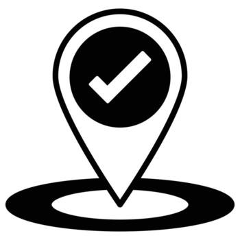 Location pin which can easily  modify or edit vector