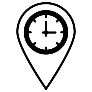 Location Time  which can easily  modify or edit vector