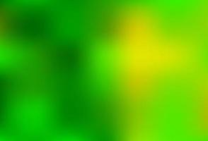 Light Green vector blurred shine abstract background.