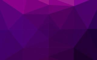 Dark Purple vector polygonal template.