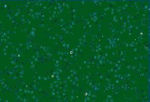 Light Blue, Green vector cover with spots.