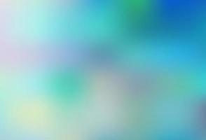 Light BLUE vector blurred shine abstract template.