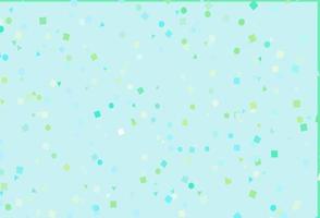 Light Green, Yellow vector layout with circles, lines, rectangles.