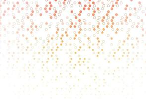 Light Yellow, Orange vector layout with circle shapes.