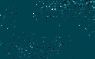 diseño de vector azul claro con formas circulares.