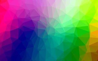 Light Multicolor, Rainbow vector blurry triangle texture.