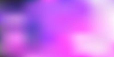 Light purple, pink vector gradient blur backdrop.