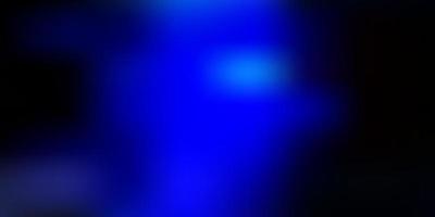 Dark blue vector abstract blur template.