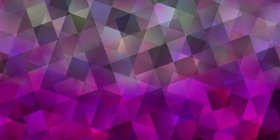 Light Purple, Pink vector texture with poly style with cubes.