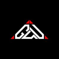 GUU letter logo creative design with vector graphic, GUU simple and modern logo.