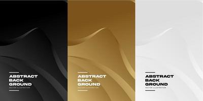 abstract curve background collection vector