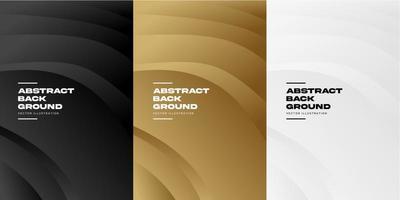 abstract curve background collection vector