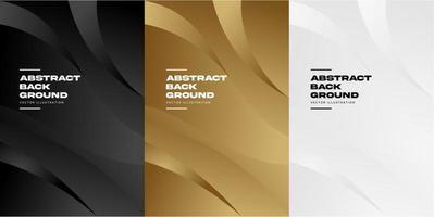 abstract curve background collection vector