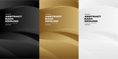 abstract curve background collection vector