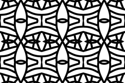 Ornament seamless pattern. Geometric background.Textile print, web design, abstract background. Vector art.