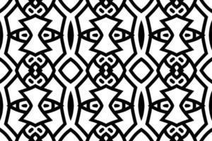 adorno de patrones sin fisuras. fondo geométrico.impresión textil, diseño web, fondo abstracto. arte vectorial vector