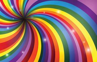 fondo de arco iris de colores vector
