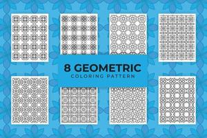 Geometric Luxury pattern vector