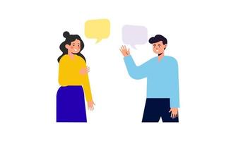 People communication concept illustration vector