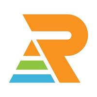 diseño de icono de logotipo de letra r vector