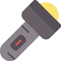 Torch Flat Icon vector