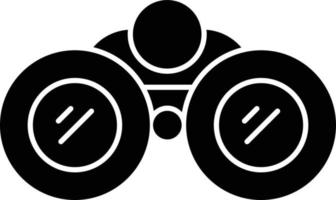 Binoculars Glyph Icon vector