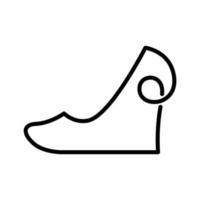 shoes continuous line drawing vectors and graphics