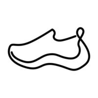 shoes continuous line drawing vectors and graphics