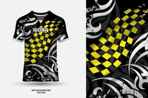 Modern mockup jersey design template vector