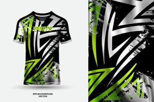 Modern mockup jersey design template vector