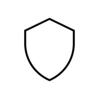 Shield icon vector design templates