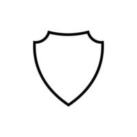 Shield icon vector design templates