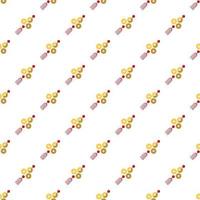 Vivid seamless vector pattern of flat amulet postcards, placards, printing, wrapping. Chinese New Year concept