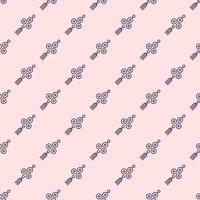 Seamless vector pattern of amulet for wrapping and printing. Vibrant illustration related to Chinese New year and holidays concept