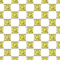 Chinese New Year concept. Vector seamless pattern of yellow gong for wallpapers, wrappers, postcards, placards