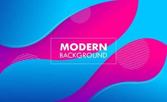 Modern Colorful Blue Pink Gradient Geometric Abstract Background vector