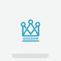 Graphic modernist element drawn by hand. royal crown of gold. Isolated on white background. Vector illustration. Logotype, logo