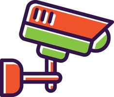 diseño de icono de vector de cámara cctv