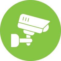 Cctv Camera Vector Icon Design