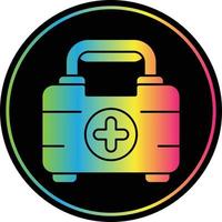 Medic Glyph Due Color Icon vector