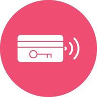 Room Key Vector Icon Design