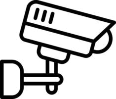 Cctv Camera Vector Icon Design