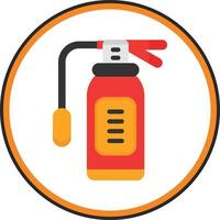 Fire Extinguisher Vector Icon Design